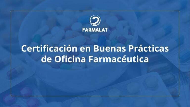 Buenas Prácticas de Oficina Farmacéutica